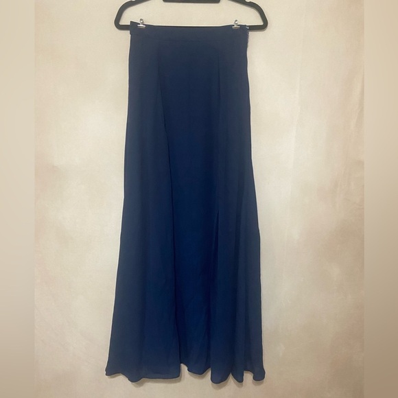 Show Me Your Mumu LIKE NEW Princess Ariel Skirt high waisted navy chiffon size S - Picture 5 of 5